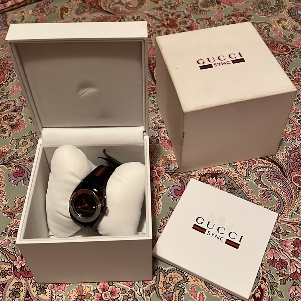 GUCCI Sync Watch - Never worn! Perfect gift holidays!